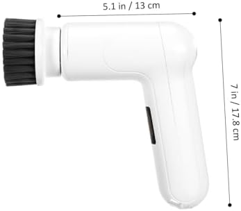 Chargeable Scrubber Kitchen Bathroom Cleaner - Replaceable Brush Heads PORTABLE Design