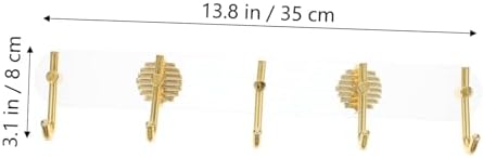Bathroom Towel Hook No Glue Heavy Duty Mop Organizer