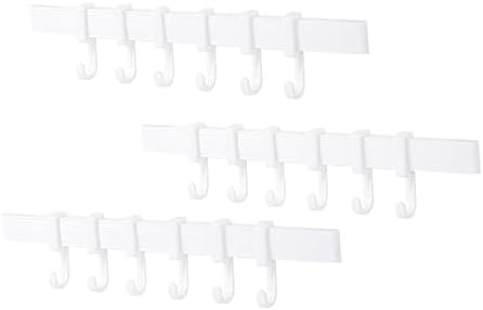 3-Piece Self-Adhesive Towel Rack for Kitchen Bathroom Storage