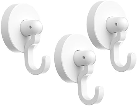 VALICLUD 3Pcs Self Adhesive Wall Hooks for Towels Coats and Keys
