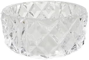 Clear Crystal Plastic Napkin Holder Rings 2 Inch Set of 12