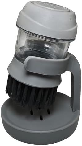 Household Kitchen Stove Utensils Cleaning Brush Grey
