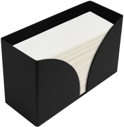 Bathroom Acrylic Napkin Holder for Z-Fold C-Fold Trifold - Compact Stylish
