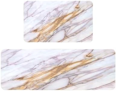 Marble Kitchen Mats 2 PCE