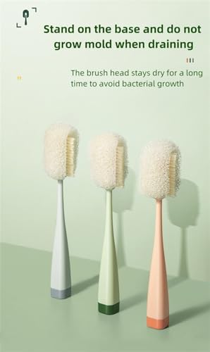 Detachable Cup Washing Brush with Soft and Hard Bristles 1