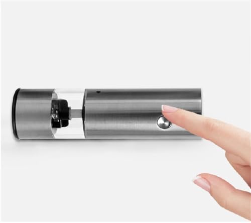 MFORTAB Portable Electric Rose Salt Grinder Small Kitchen Tool Nth Pepper Grinder