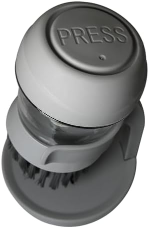 Household Kitchen Stove Utensils Cleaning Brush Grey
