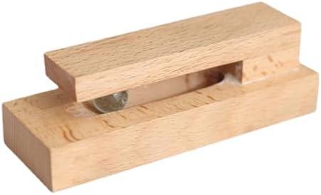 Rustic Wood Towel Hook for Bathroom Kitchen Wall-Mounted Space-Saving