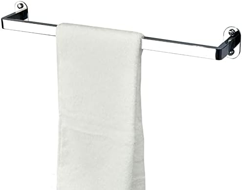 Stainless Steel Towel Bar Rail - Wall-Mounted Rounded Corner 157in