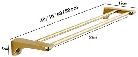 Golden Bathroom Towel Rack