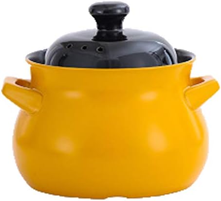 SISWIM Yellow 38L Multi-Purpose Pot with Dual Handle and Ergonomic Design