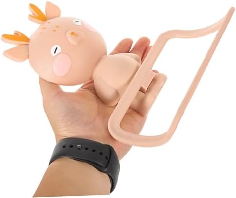 Cartoon Elk Towel Hanger Punch for Bathroom Kitchen - Easy to Install