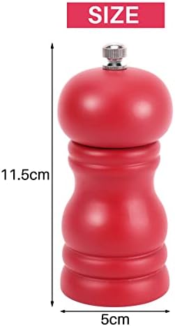 Premium Manual Salt Pepper Grinder Set with Adjustable Coarseness