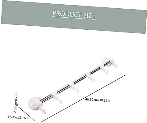 Artibetter Suction Cup Towel Rack Strong Hold Over-Door Towel Hanger