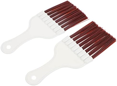 Two-Piece Cleaning Brush Set for Refrigerator Fins and Coil Cleaning