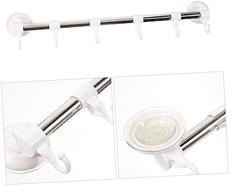 Artibetter Suction Cup Towel Rack Strong Hold Over-Door Towel Hanger