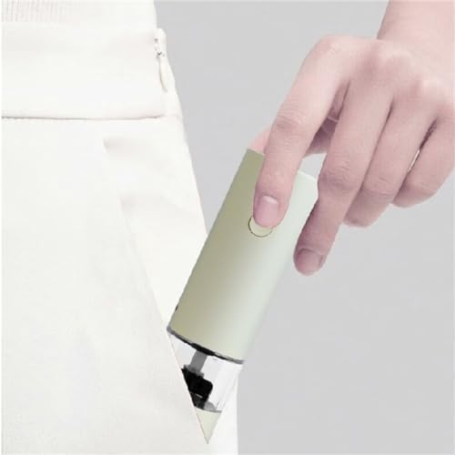 MFORTAB Portable Electric Rose Salt Grinder Small Kitchen Tool Nth Pepper Grinder