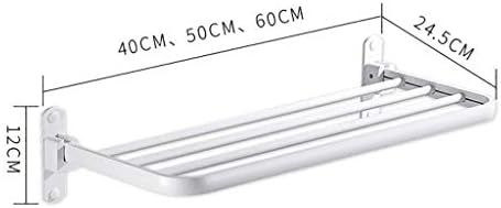 Precise 50cm LUCEAE Foldable Towel Rack waterproof rust-proof
