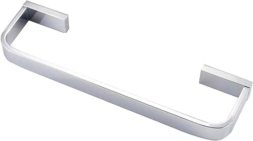Wall-Mounted Chrome Bathroom Towel Rack