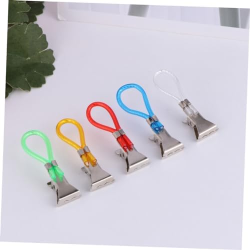 Colorful Metal Towel Clips for Kitchen Camping