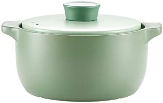 SISWIM 55L Green Ceramicsouplify Pot with Lid