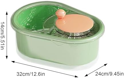 Ranley Fruit Cleaner Spinner with Brush and Bowl 1