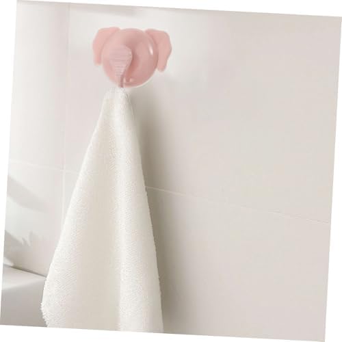 DECHOUS 4-Piece Elephant-Drill Suction Hooks