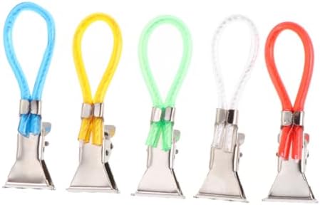 Colorful Metal Towel Clips for Kitchen Camping