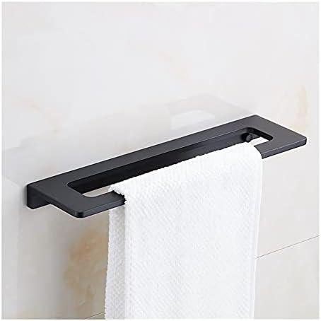 Black Aluminum Towel Rail for Bathroom Kitchen