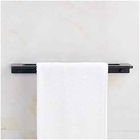 Black Aluminum Towel Rail for Bathroom Kitchen