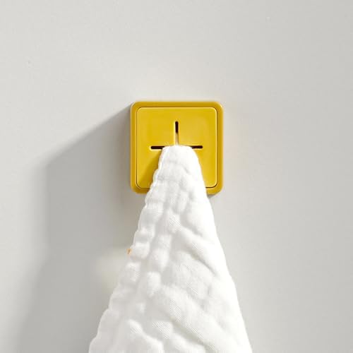 Set of 5 Self-Adhesive Towel Holder