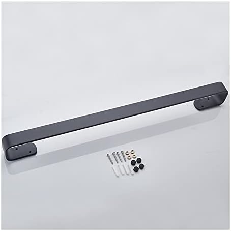 Versatile Black Towel Rail