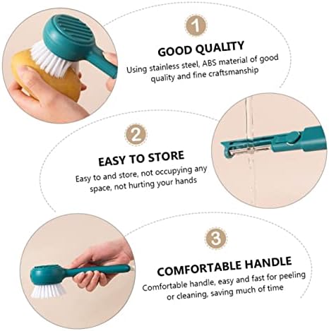 10x Premium ABS Vegetable Peeler with Adjustable Handle
