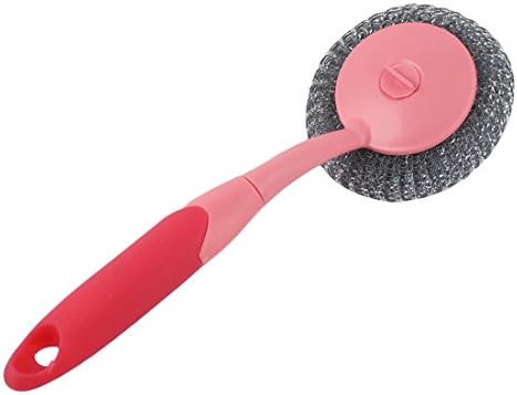 Qtqgoitem Steel Wire Cleaning Brush for Kitchen Pans