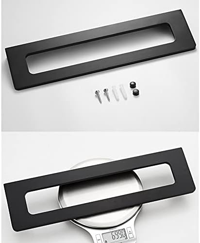 Black Aluminum Towel Rail for Bathroom Kitchen