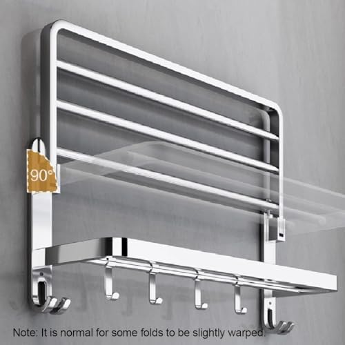 AnnBKA 304 Stainless Towel RACK 40cm Bathroom Organizer