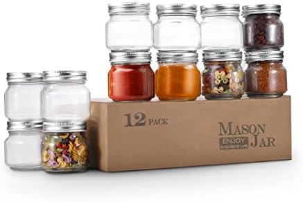Safety-First Glass Mason Jars for Food Storage and Home Use