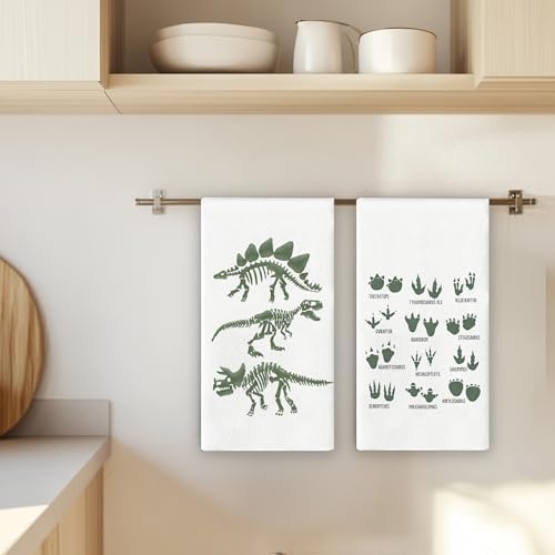 Dinosaur-Themed Hands-On Napkins Set for Kids Soft Non-Toxic