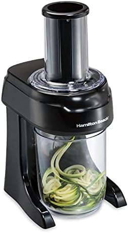 Hamilton Beach 3-in-1 Electric Veggie Spiralizer Can Opener 76606ZA