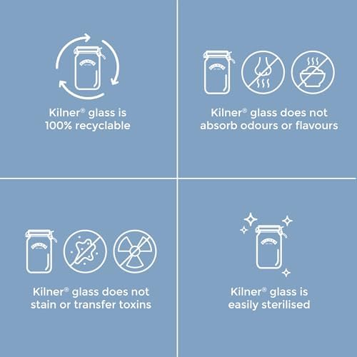 Kilner Square Glass Jar 15L