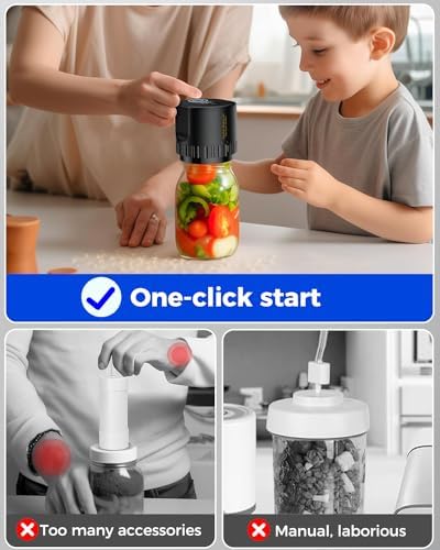 Mason Jar Vacuum Sealer