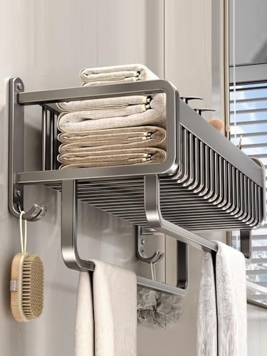 Wall-Mounted Towel Rack for Bathroom 47cm