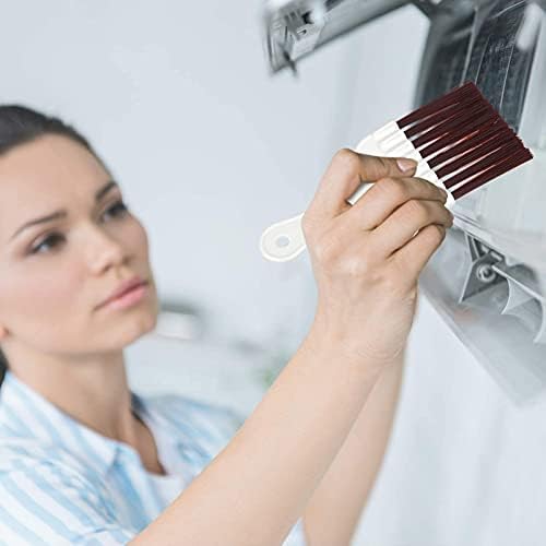 Two-Piece Cleaning Brush Set for Refrigerator Fins and Coil Cleaning