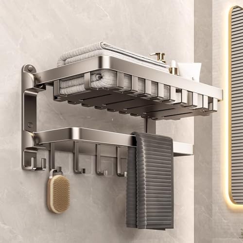 Space Aluminum Towel Shelf Unique