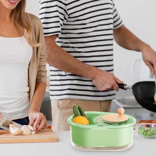 Ranley Fruit Cleaner Spinner with Brush and Bowl 1