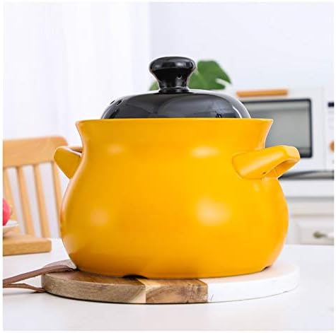 SISWIM Yellow 38L Multi-Purpose Pot with Dual Handle and Ergonomic Design