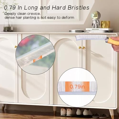 ShopHar 3-Piece Crevice Cleaning Brush Set