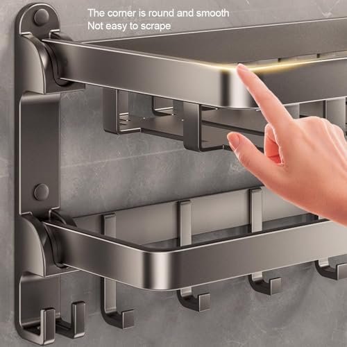Space Aluminum Towel Shelf Unique