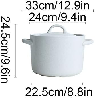 SISWIM Premium Soup Pot Large Capacity with Lid