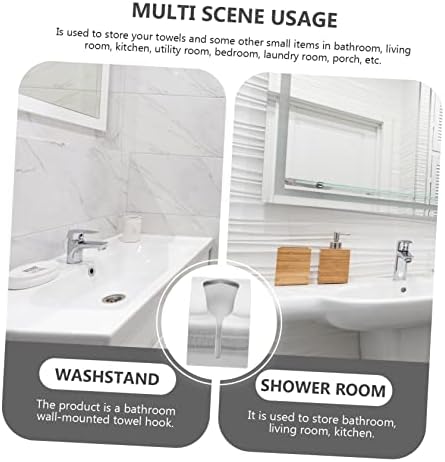 4-Pack Wall-Mounted Stainless Steel Towel Bar